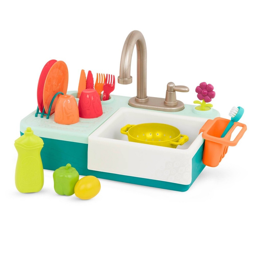 B. Toys Kitchen Sink Play Set - Splash-n-Scrub Sink